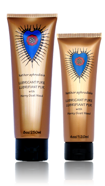 Hathor is one of the types of lubricant we carry in our Frisky Business store at our Quadra street location.