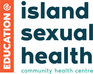 Education logo: Education at Island Sexual Health, community health centre.
